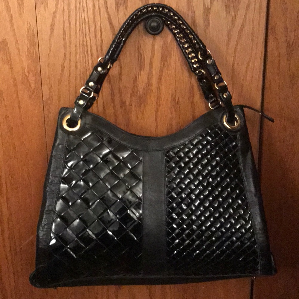 BCBGMaxAzria Scarlett Medium Woven Tote